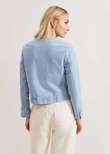 Phase Eight Ripley Denim Jackets Wash Canada | ATPWJO-210